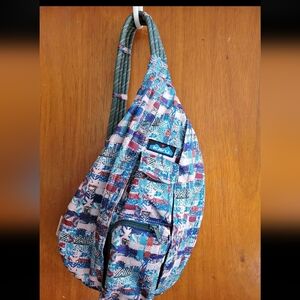 KAVU Men's Patterned Sling Bag - Multicolor
